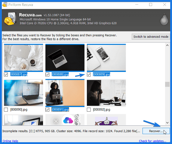 Restore Deleted Files Photos