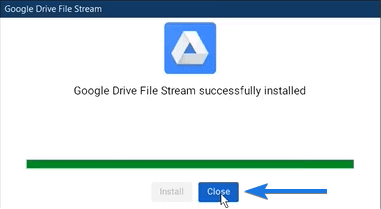 File Drive Stream App Installed