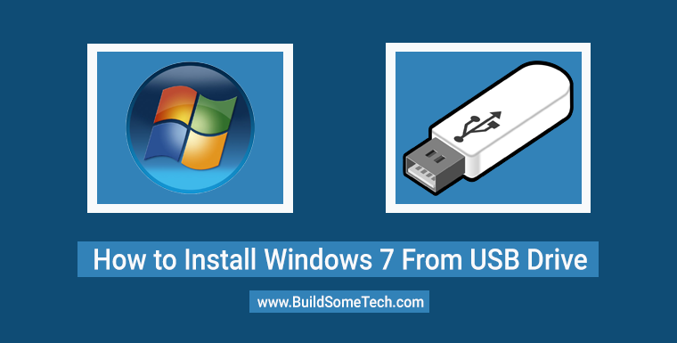 How to Install Windows 7 From USB Flash Drive Pendrive