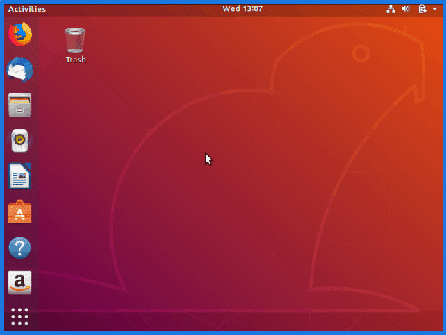 Installed Ubuntu 18.04 on Virtualbox PC