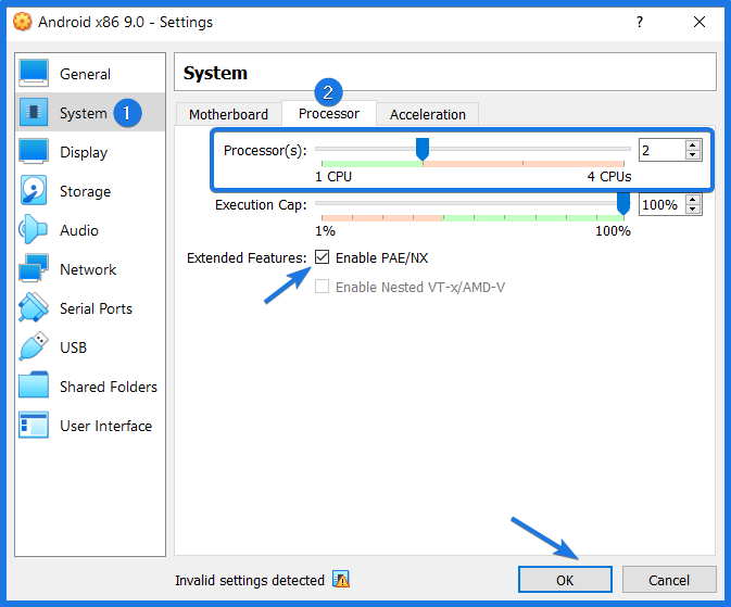 Virtualbox System