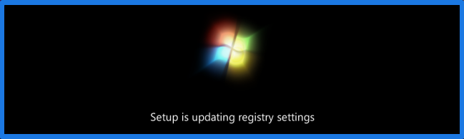 Win7 Updating registry settings