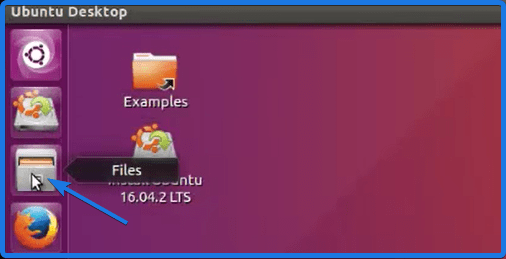 Linux Ubuntu File Explorer