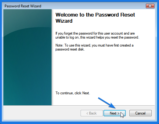 Password Reset Wizard