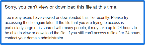 Can't View or Download this File