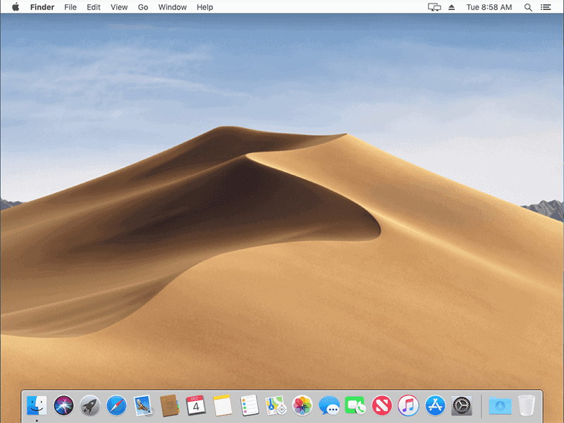 Installed Mac OS Mojave on Virtualbox