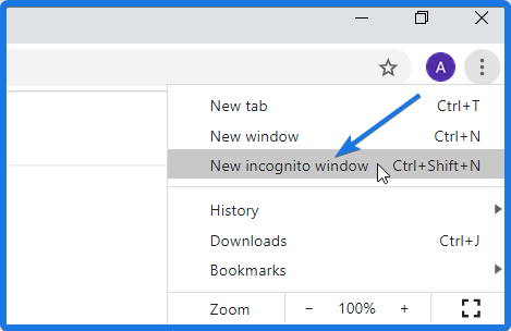 New Incognito Window