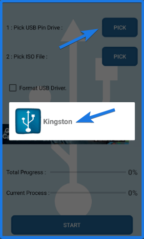 Pick USB Pen Drive