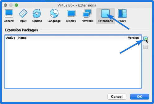 virtualbox extension package virtualbox extension package