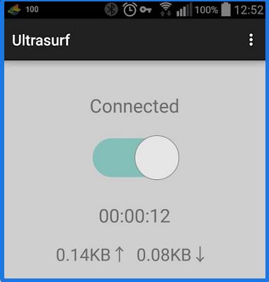 How to use Ultrasurf on Android App