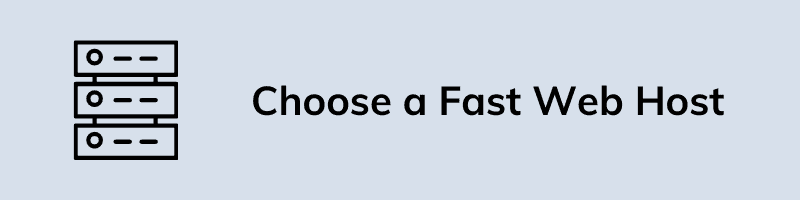 Choose a Fast Web Hosting