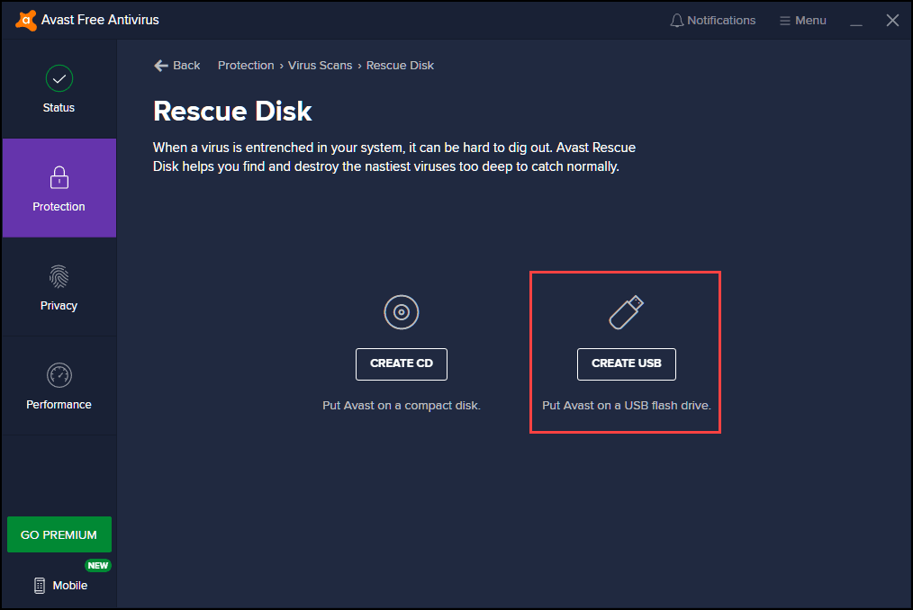 how to make avast rescue disk how to make avast rescue disk