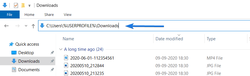 Clear your Downloads Folder