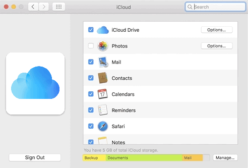 Use Cloud Storage Services like iCloud