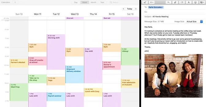 Use a Full-Screen Calendar