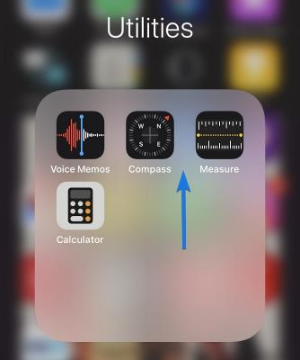 Use iPhone as Compass or Level Measure