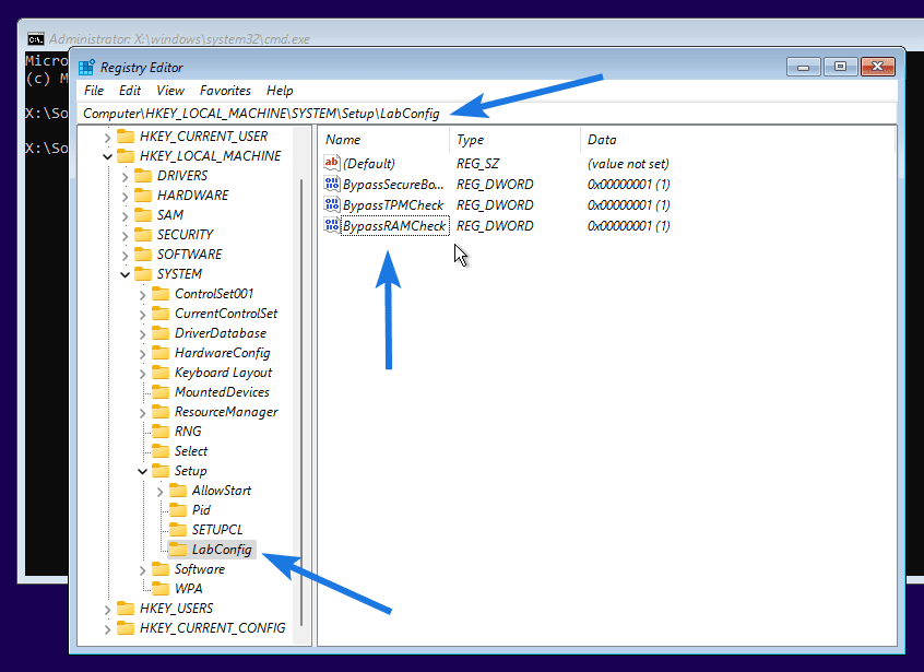 Bypass TPM and Secure Boot Check