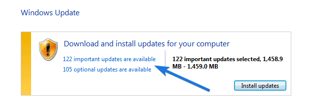 New Windows 7 Updates