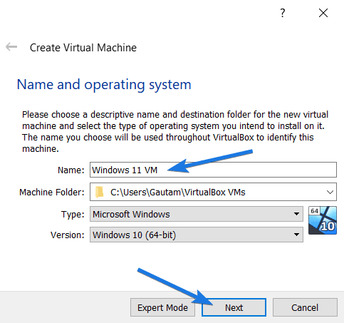 windows 11 virtualbox image