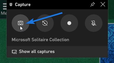 Click on Camera Icon from Capture Dialog Box
