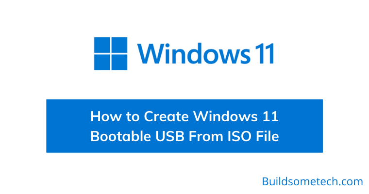 create bootable usb windows 11