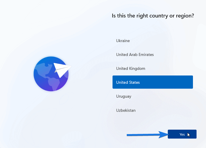 Select your Country