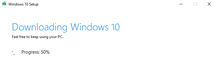Downloading Windows 10 Essential Files