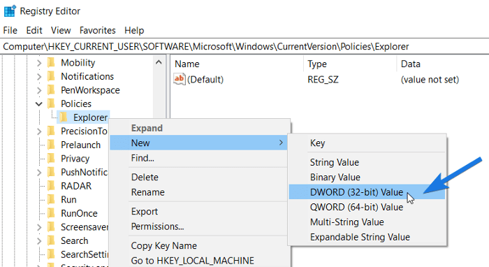 Create DWORD 32-bit Value File