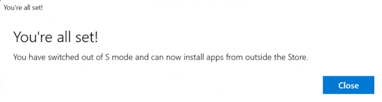 Confirmation Message Confirmation Message