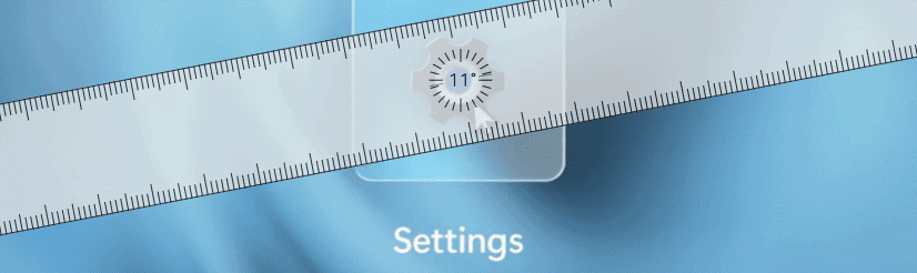 Rotate Ruler using Mouse Scroll