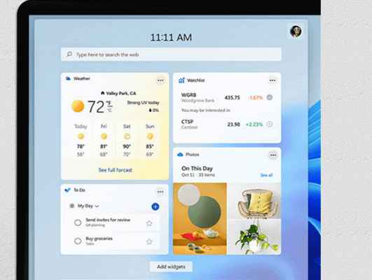 Widgets are Back