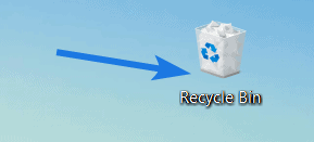 Double Click on Recycle Bin Icon