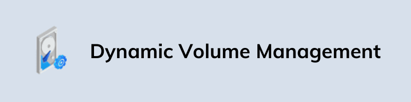 Dynamic Volume Management