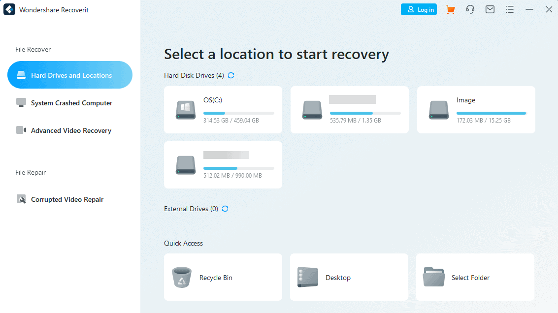 Recoverit Free Data Recovery