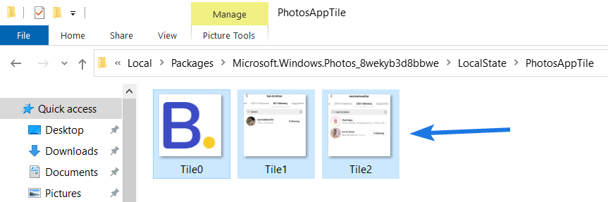 Delete Live Tile Cached Pictures