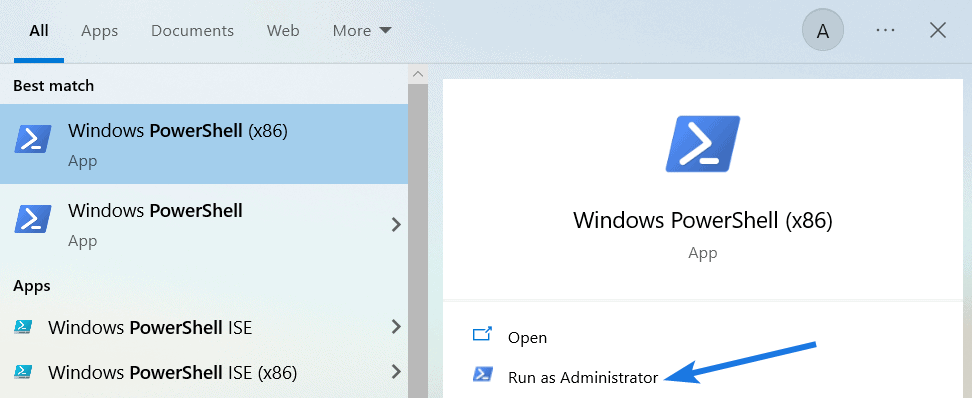 Run Windows PowerShell