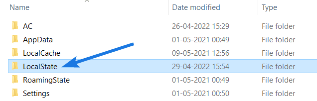 Windows 10 photo app cache location