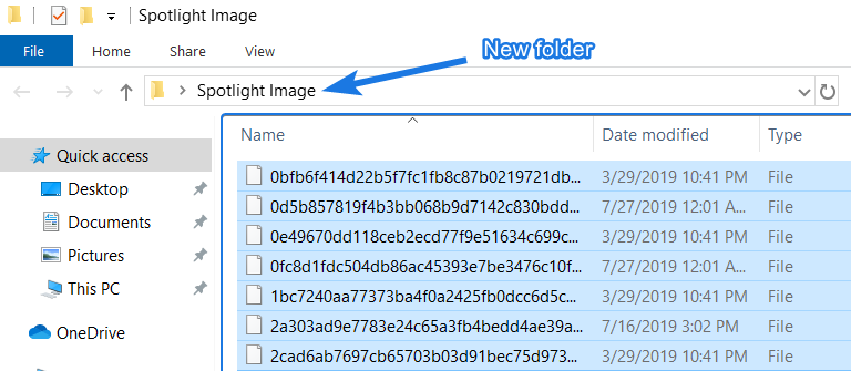 Copy Image Files to New Folder