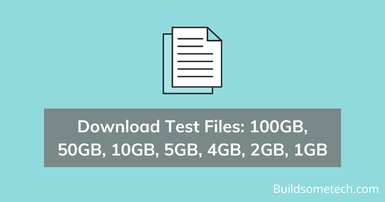 Download Test Files