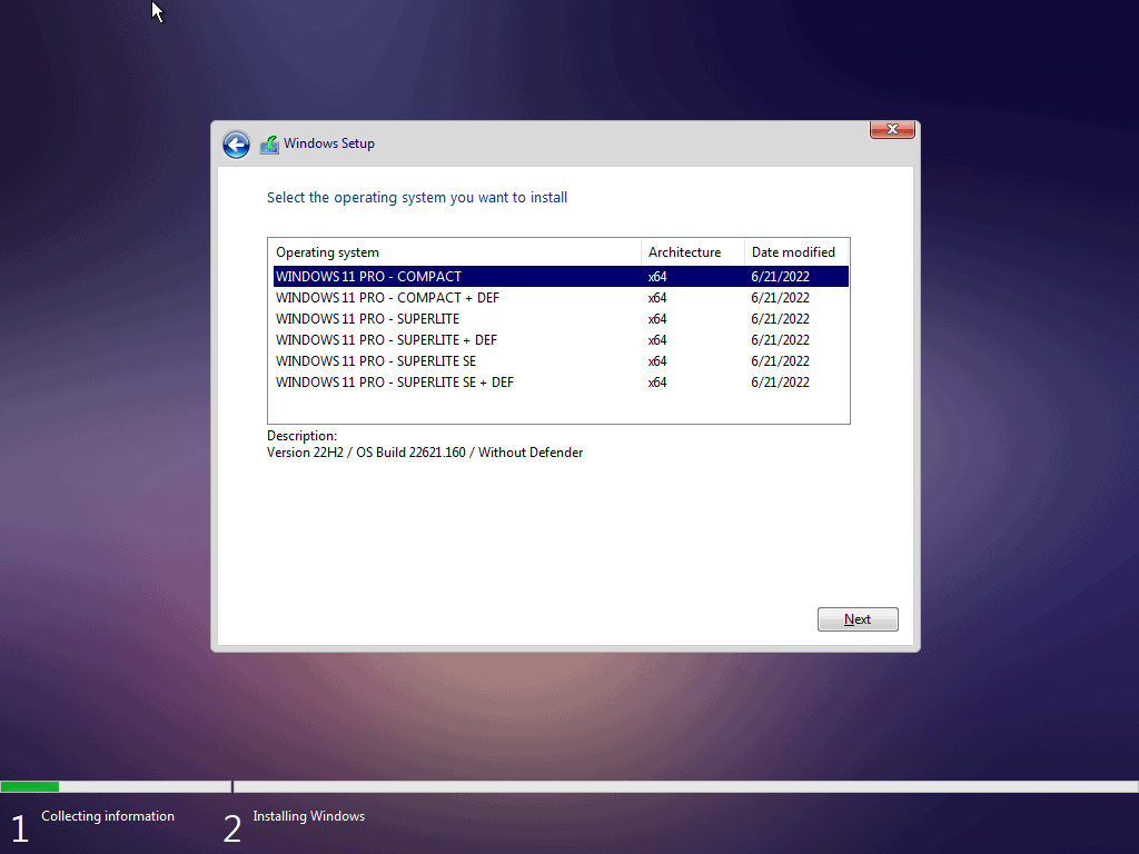 Как установить призрак призрака Windows 11