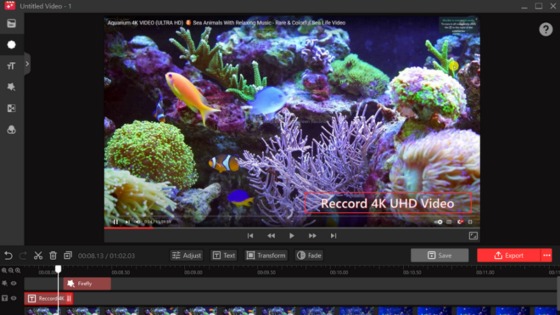 Screen Recording 4k UHD Video and Audio