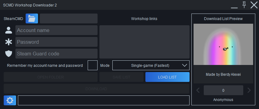 SCMD Workshop Downloader 2