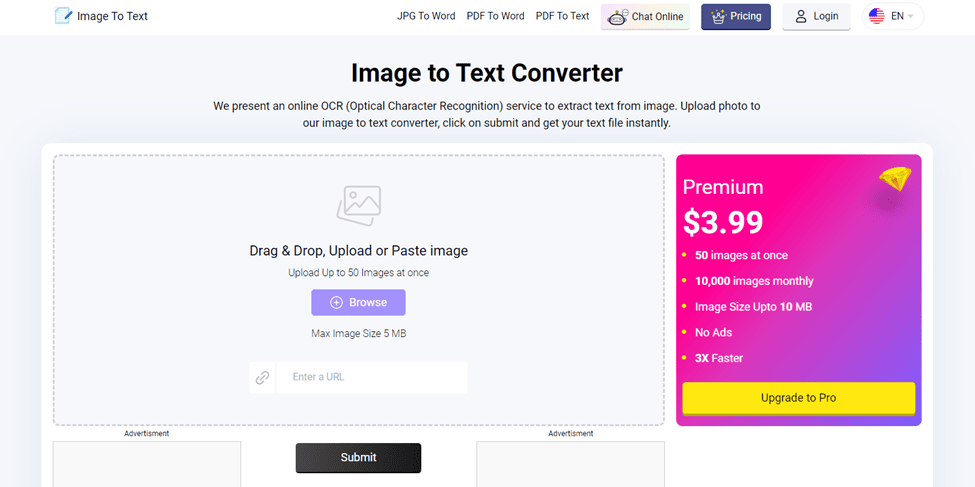 Image to Text Converter