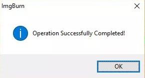 Operation Successfully Completed